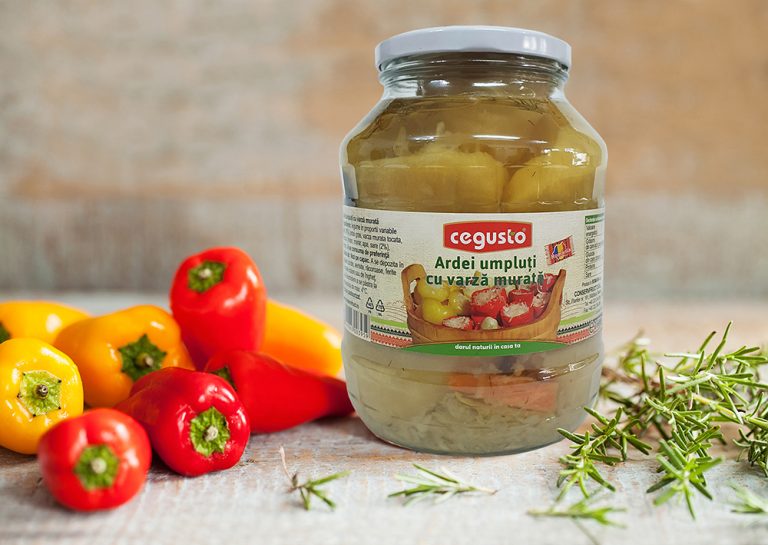 Cegusto Conservfruct simulare ardei umpluti cu varza
