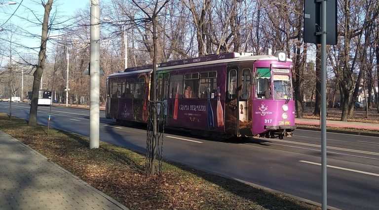 Crama Hermeziu tramvai 1