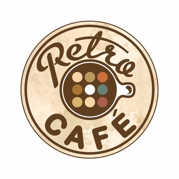 logo retro cafe